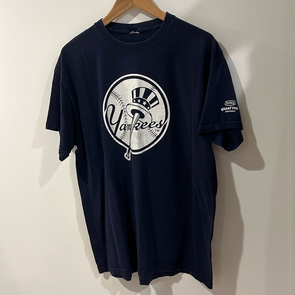 Other - New York Yankees blue short sleeve T-shirt size large